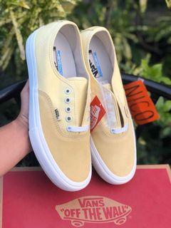 vans authentic pro pale banana