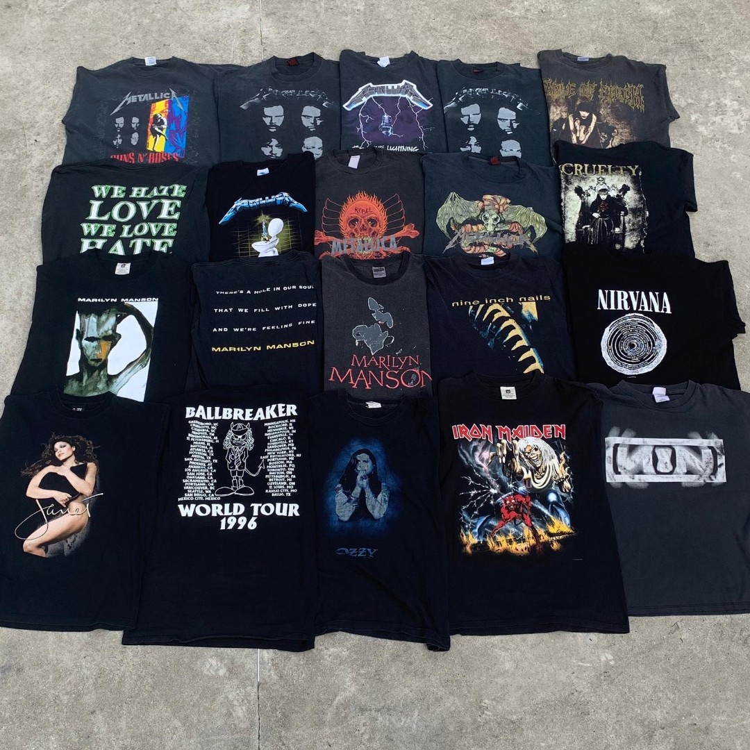 cheap rock tees