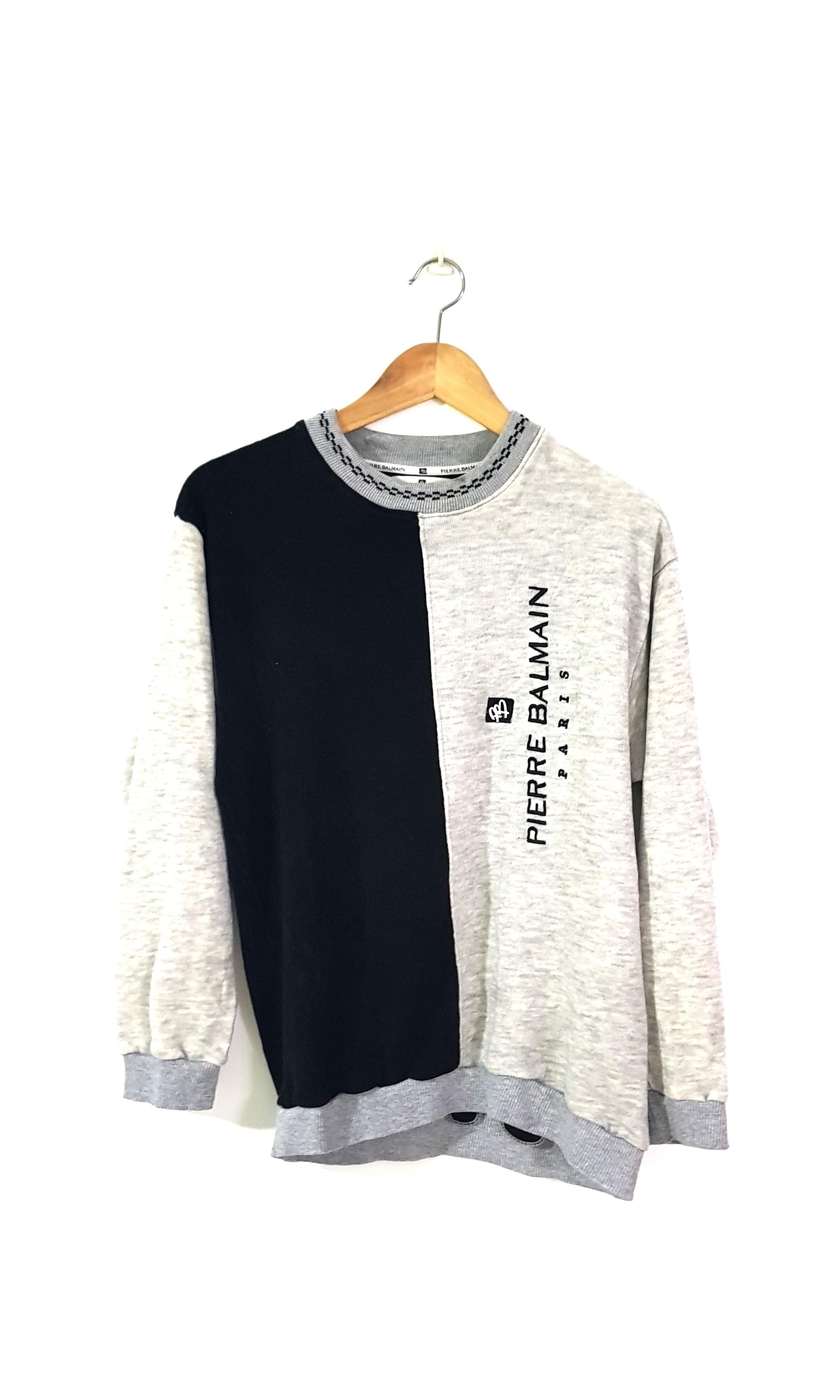 Vintage Pierre Balmain Sweatshirt, Men 