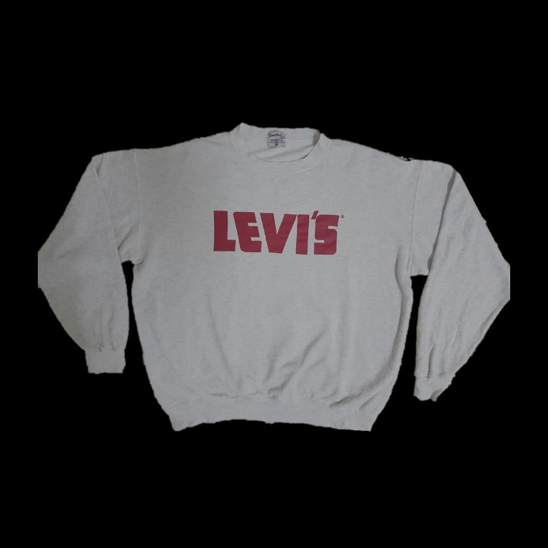 Vintage x Levis Sweatshirt Big Logo, Men's Fashion, Tops & Sets, Tshirts &  Polo Shirts on Carousell