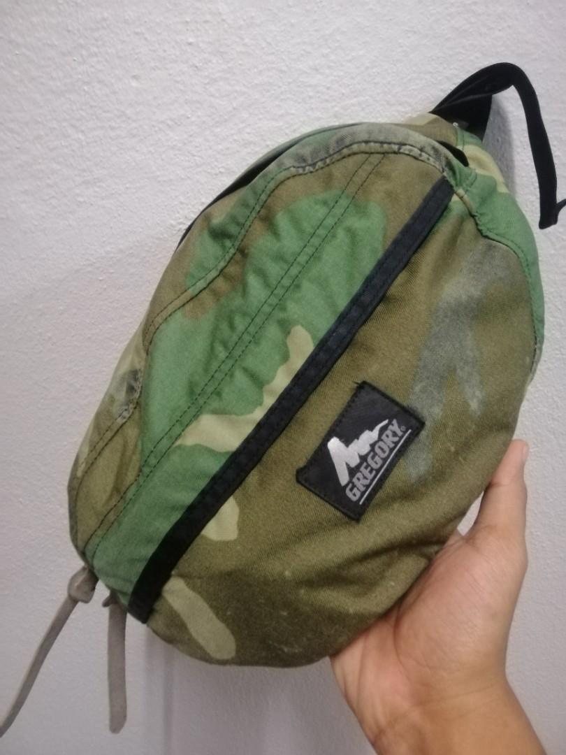 gregory camo sling bag