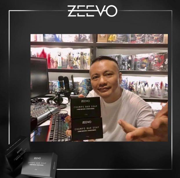 Zeevo Champs Bar (Category: Sports & Fitness Nutrition) located in Mandaluyong City. Submitted by charlaloooo (Listing ID 1026207603, Image 2). Description: Zeevo Champs Bar💪🏻 Highlighting some of our ingredients: • ACTIVATED CHARCOAL SOAP helps in deep cleansing of skin by removing impurities from the pores. • TEA TREE - Fights acne and has anti-inflammatory properties. Formulated for all skin types but perfect for oily and acne-prone skin. 😎