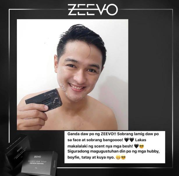 Zeevo Champs Bar (Category: Sports & Fitness Nutrition) located in Mandaluyong City. Submitted by charlaloooo (Listing ID 1026207603, Image 1). Description: Zeevo Champs Bar💪🏻 Highlighting some of our ingredients: • ACTIVATED CHARCOAL SOAP helps in deep cleansing of skin by removing impurities from the pores. • TEA TREE - Fights acne and has anti-inflammatory properties. Formulated for all skin types but perfect for oily and acne-prone skin. 😎