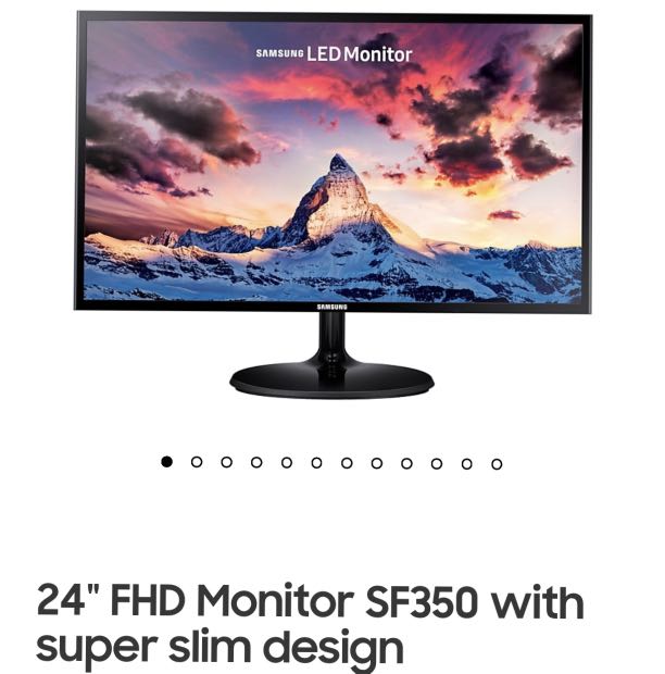 24inch Samsung Gaming Monitor Electronics Computer Parts Accessories On Carousell