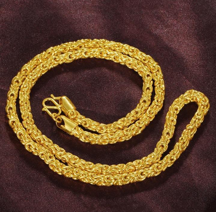 Gold chain 24k mens online