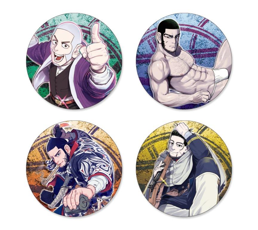 日本訂購 黃金神威golden Kamuy コレクション缶バッジ第1弾 全16種 興趣及遊戲 玩具 遊戲類 Carousell