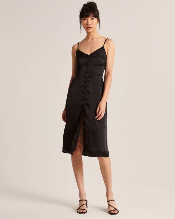 Abercrombie button up midi dress hotsell