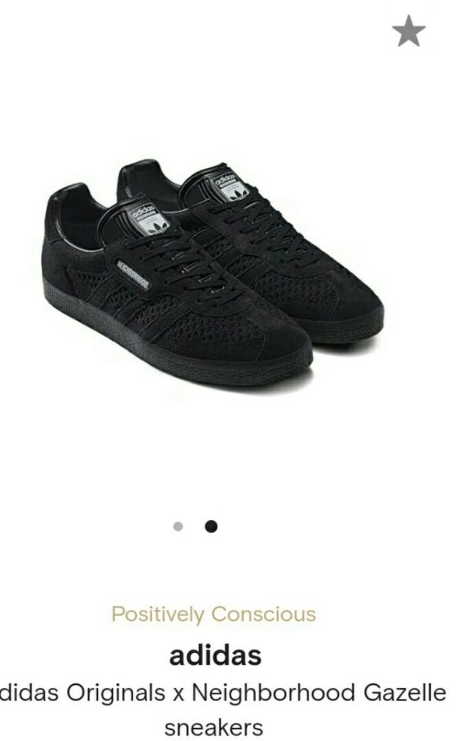 adidas gazelle silver green womens Adidas x Neighborhood