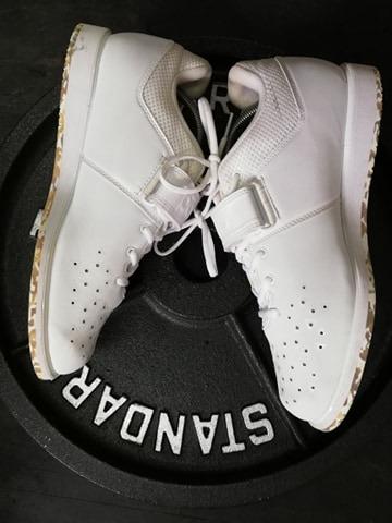Adidas powerlift 3.1 white gold sales