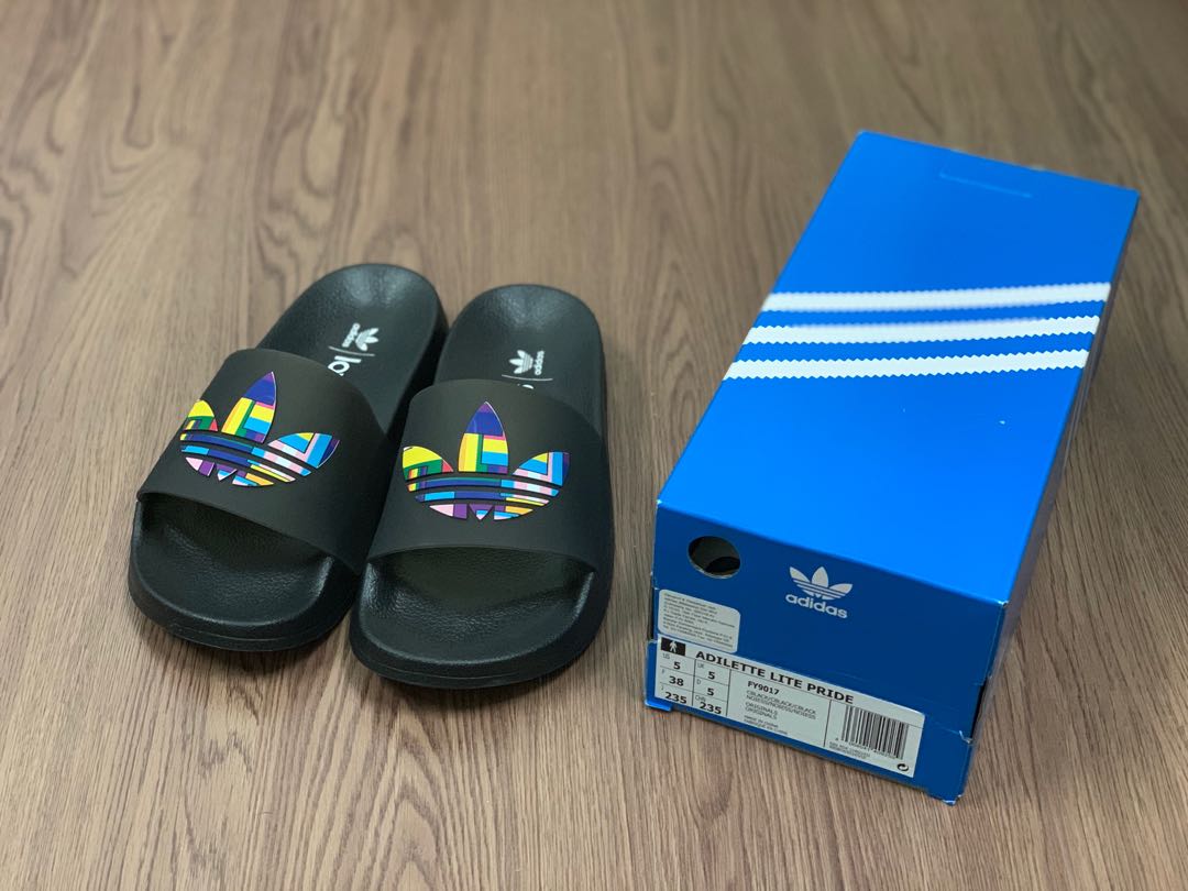 Adilette lite pride slides sales