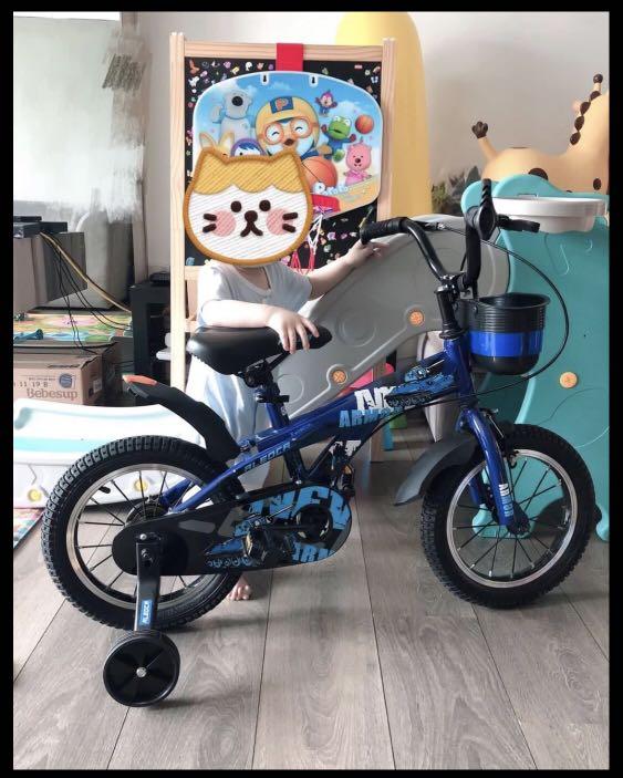 Aleoca 14inch kids bicycle Babies Kids Baby Nursery Kids Furniture Kids Tables Chairs on Carousell