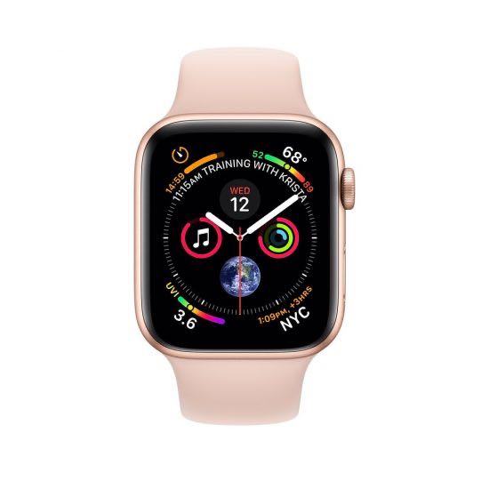 Gold apple watch clearance series 4 price