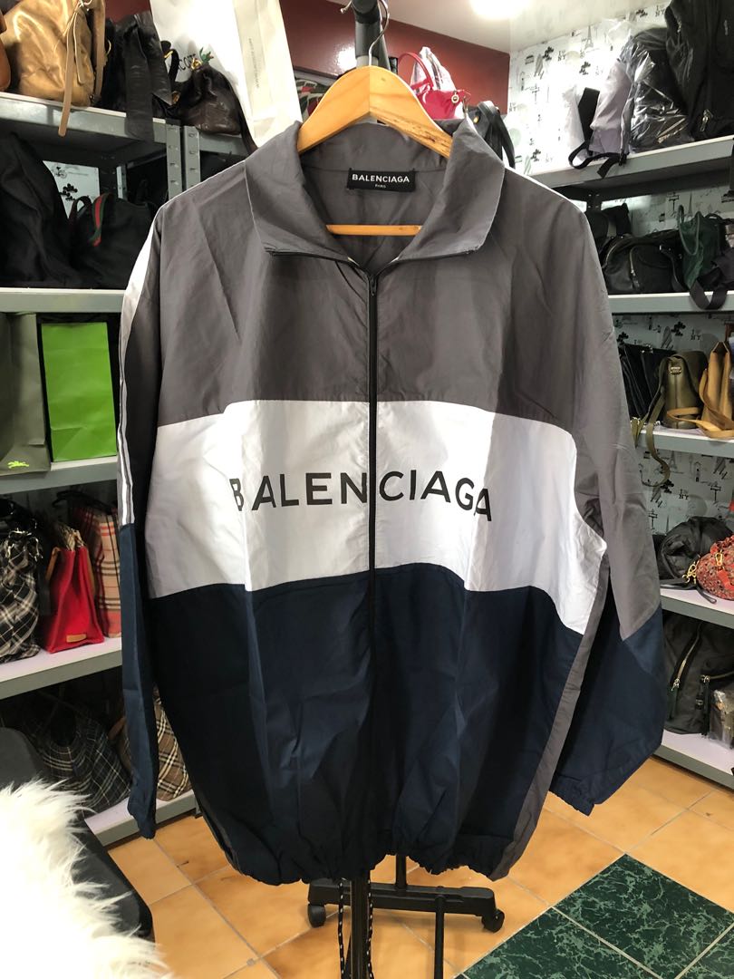 Authentic Balenciaga Nylon Jacket Size 36 Men s Fashion Coats