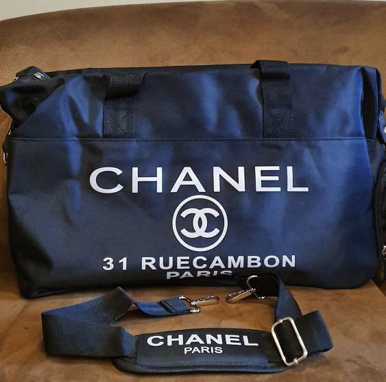 Authentic Chanel VIP Duffle/Travel Bag, Men's Fashion, Bags, Belt