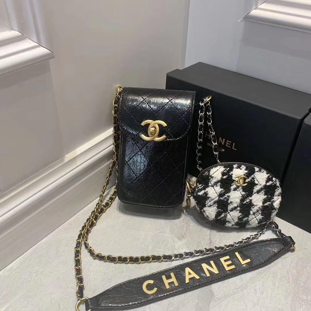 chanel wallet on chain vip gift bag Luxury Bags  Wallets on Carousell