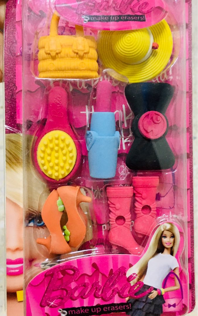 Barbie Doll erasers., Hobbies & Toys, Toys & Games on Carousell