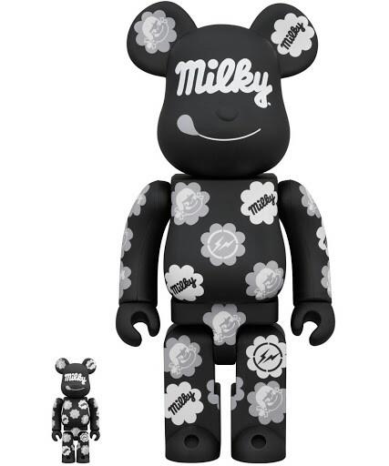 Be@rbrick fragment design x THE CONVENI x 不二家MILKY BE@RBRICK