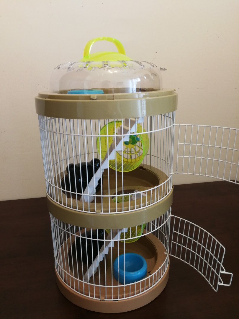Birdcage style Hamster Cage, two levels, Pet Supplies, Homes & Other