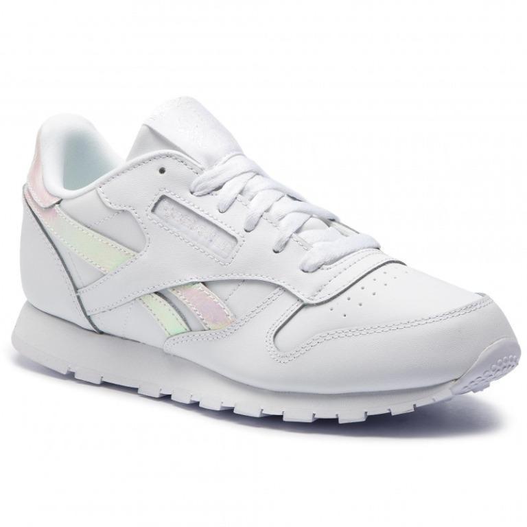 BRAND NEW - REEBOK CLASSIC LEATHER CN7499 WHITE/WHITE, Women's Fashion,  Shoes, Sneakers on Carousell