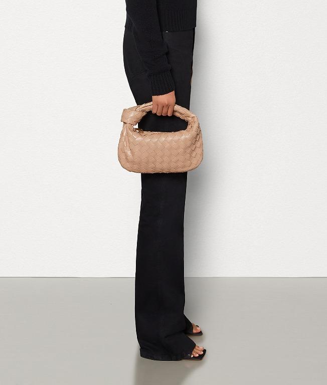 Brand New Bottega Veneta Jodie Bag Mini in Cipria