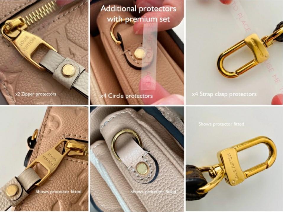Brand New] LV Pochette Metis Handbag Hardware Protectors / Transparent  Stickers, Women's Fashion, Bags & Wallets, Purses & Pouches on Carousell