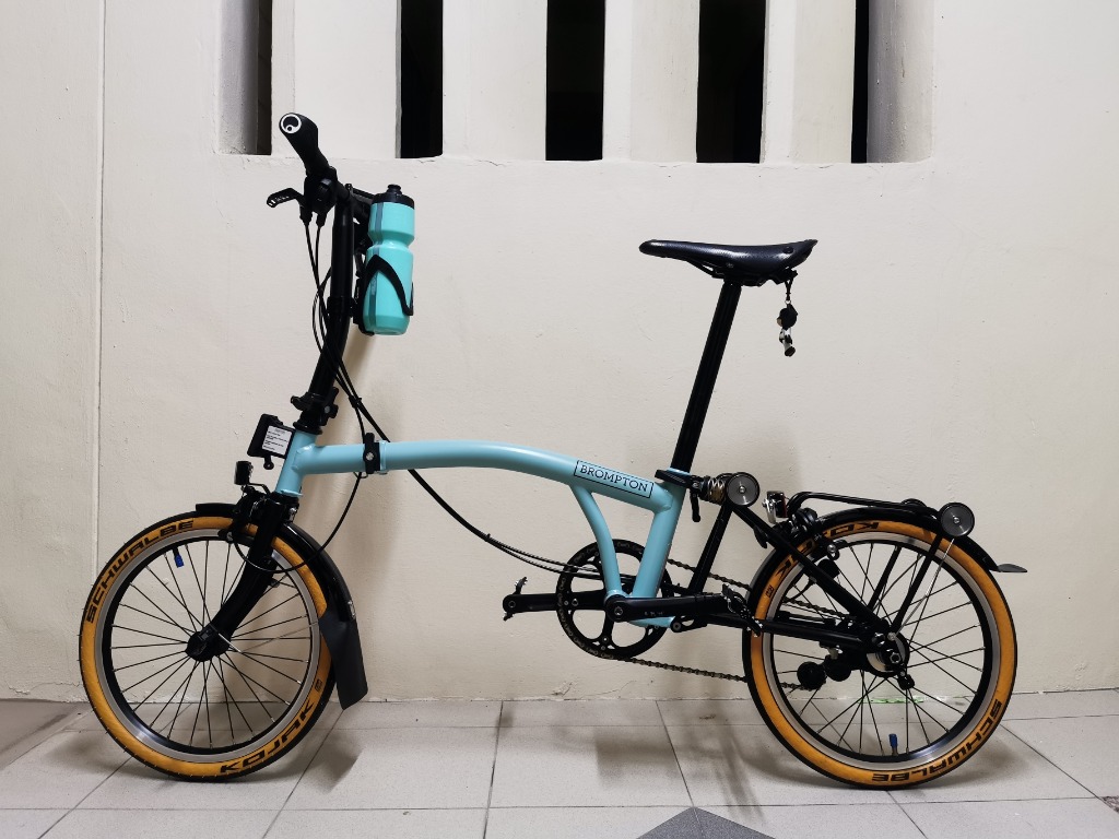 Turkish green black edition hot sale brompton
