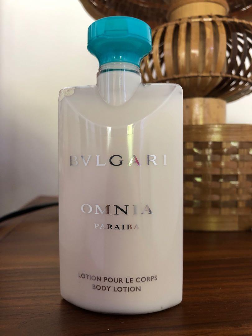 Bvlgari omnia best sale paraiba body lotion