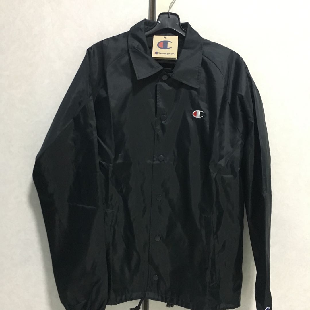 Champion black coach jacket online