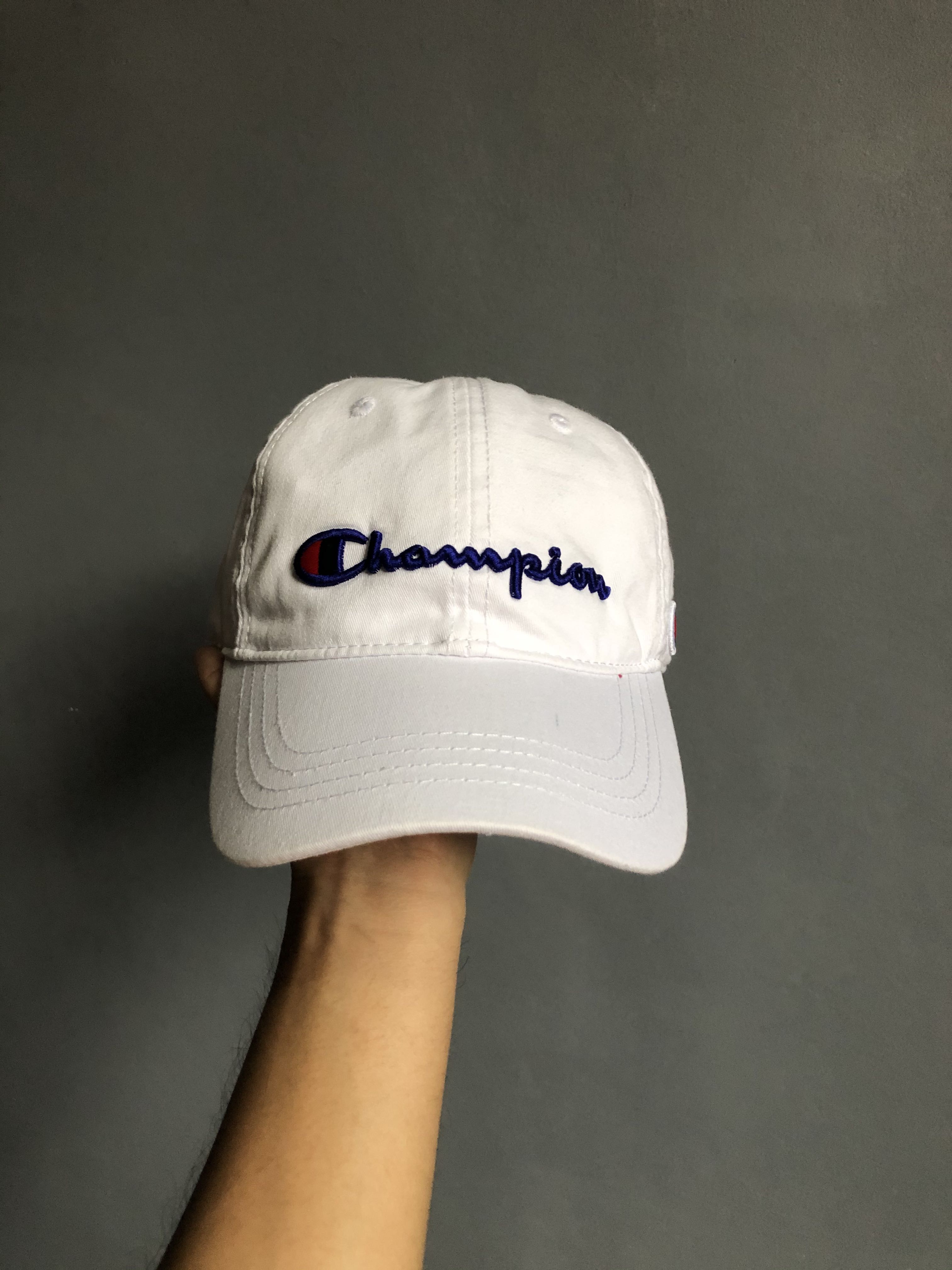 Champion dad top hat white