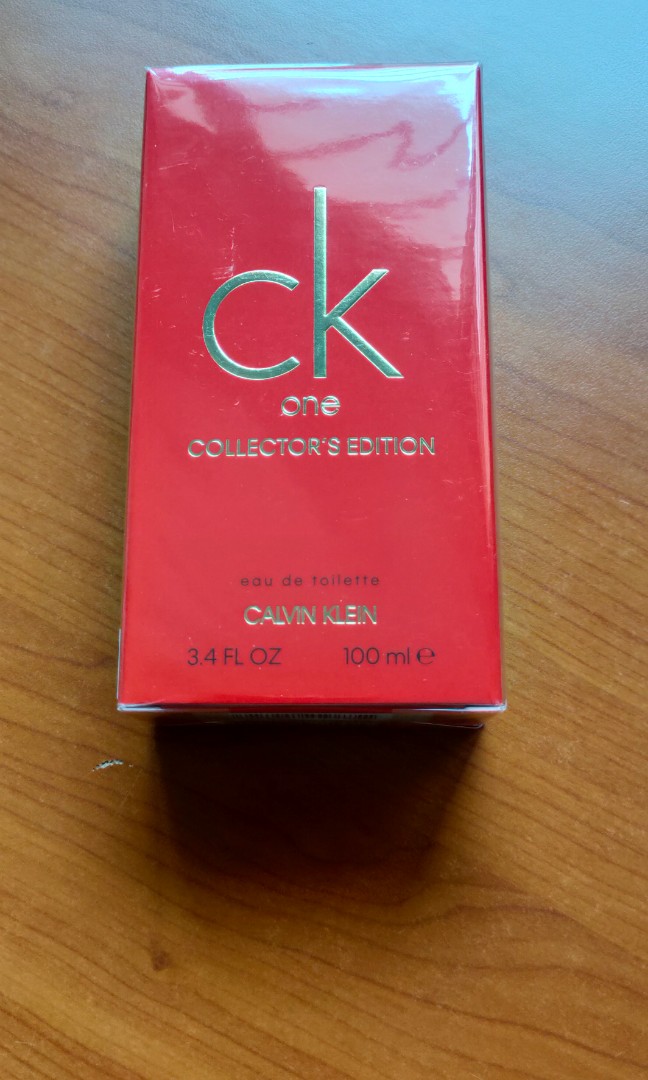 Ck one deals collector's edition red