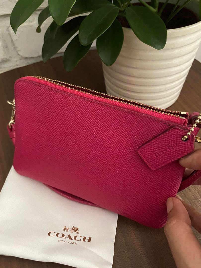 Fuchsia outlet coach purse