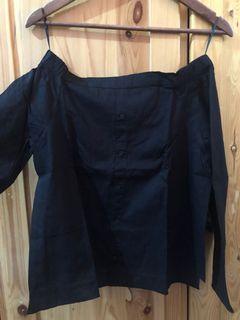 colorbox off shoulder black