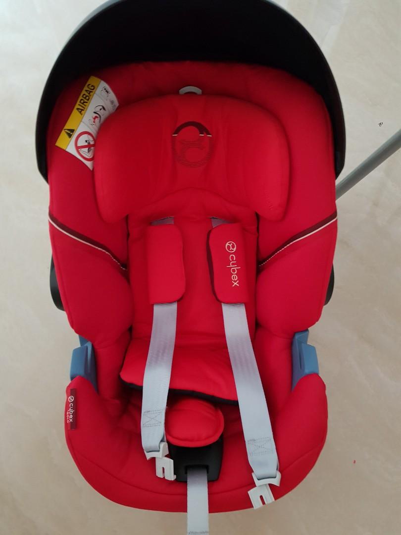 Cybex aton 5 rebel red sales