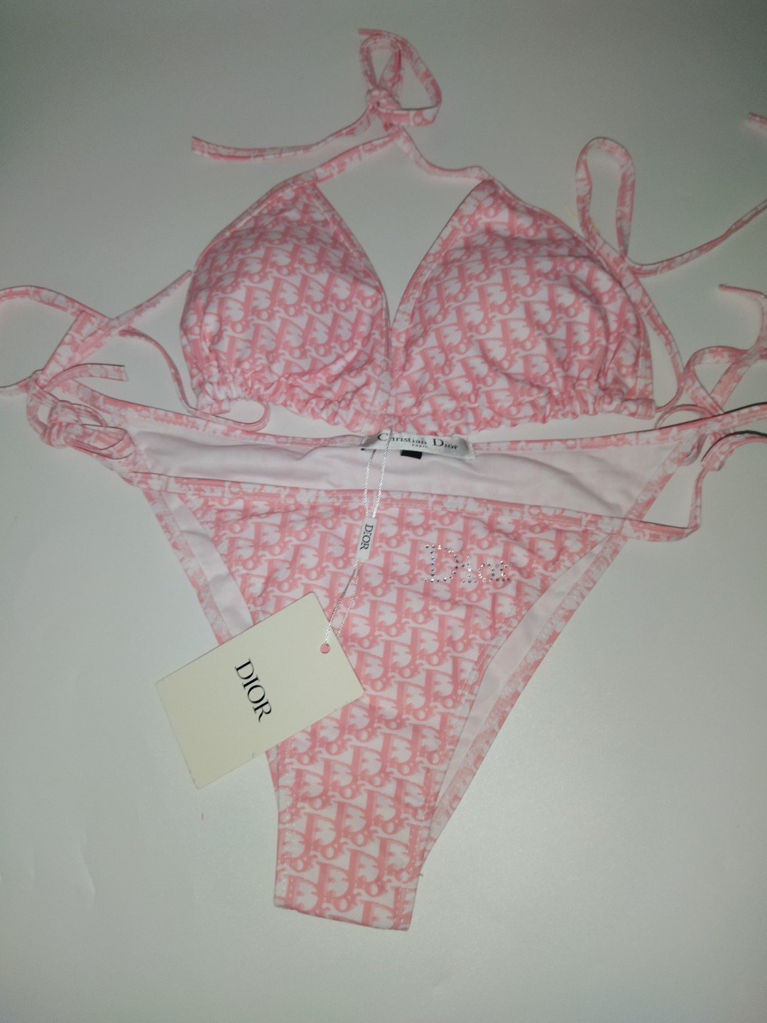 Dior bikini pink store