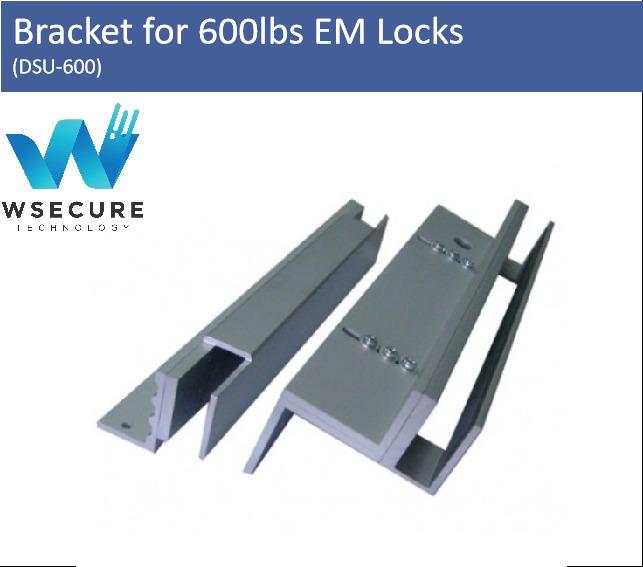 Dsu 600 Bracket For Em Lock At Frameless Glass Door Electronics Others On Carousell