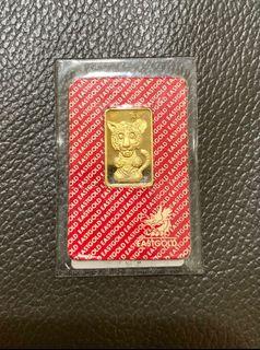 East Gold Tiger Gold Bar - 2 Gram Special!!!
