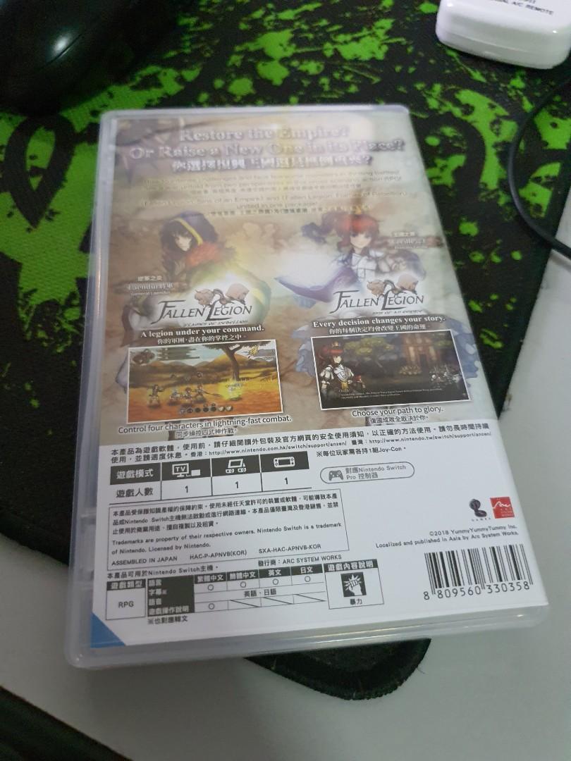 Fallen Legion Nintendo Switch Toys Games Video Gaming Video Games On Carousell