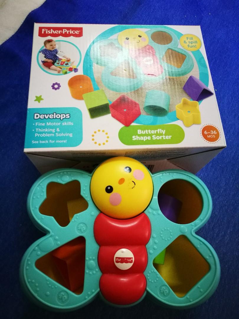 fisher price butterfly shape sorter