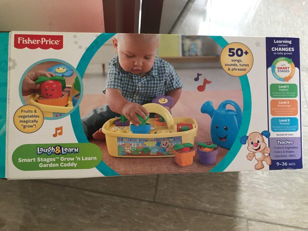 Fisher price laugh and learn smart stages grow n learn garden