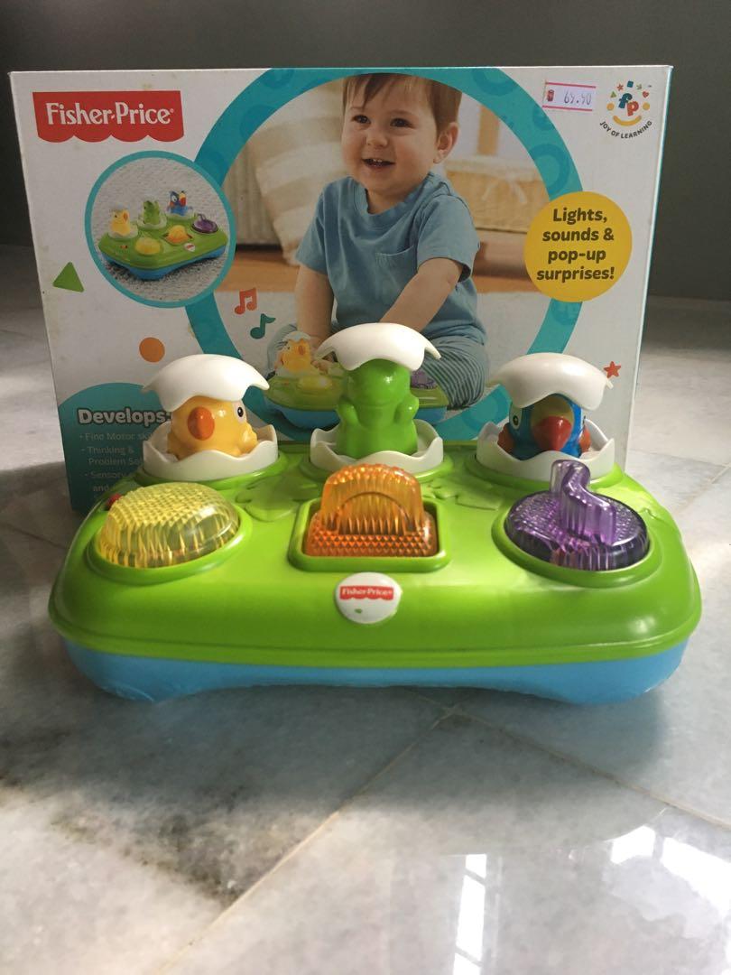 fisher price pop up eggs
