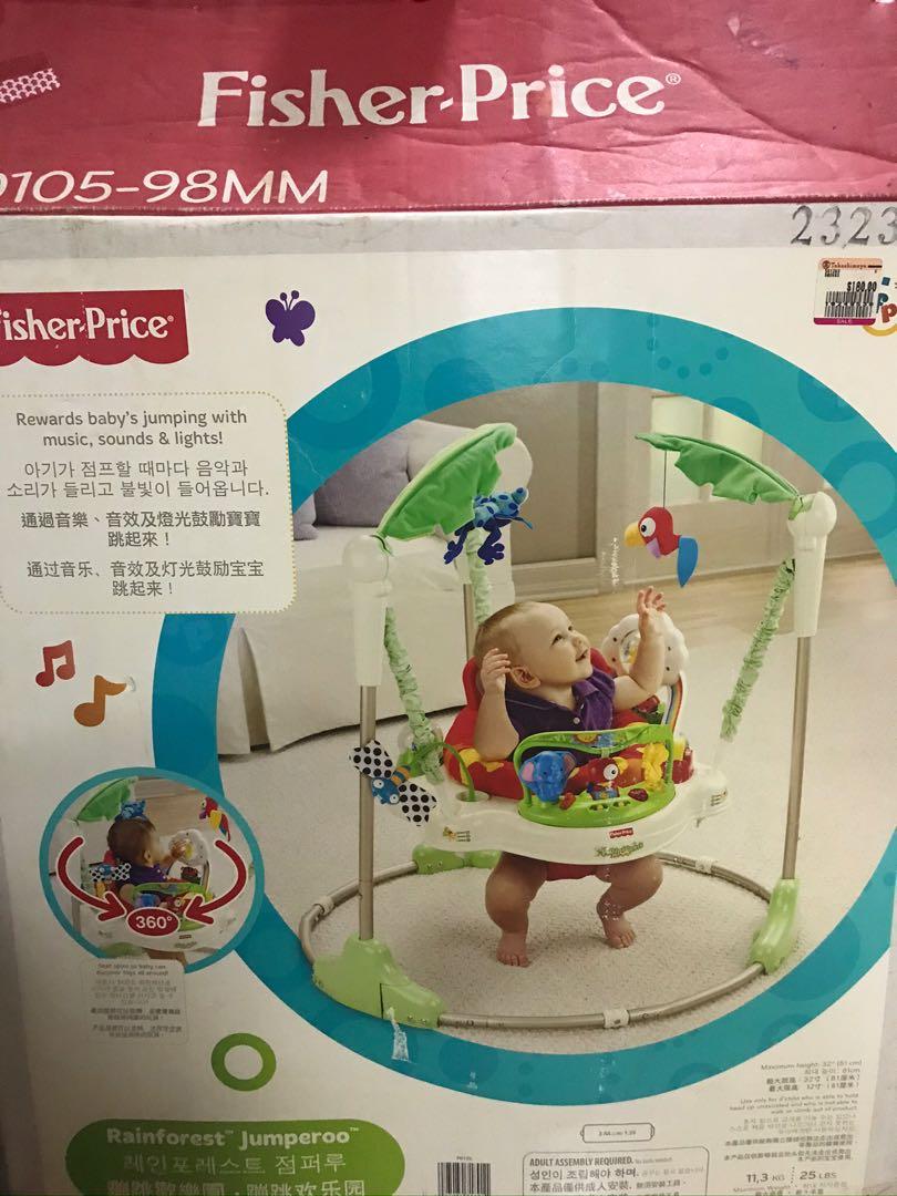 rainforest jumperoo assembly