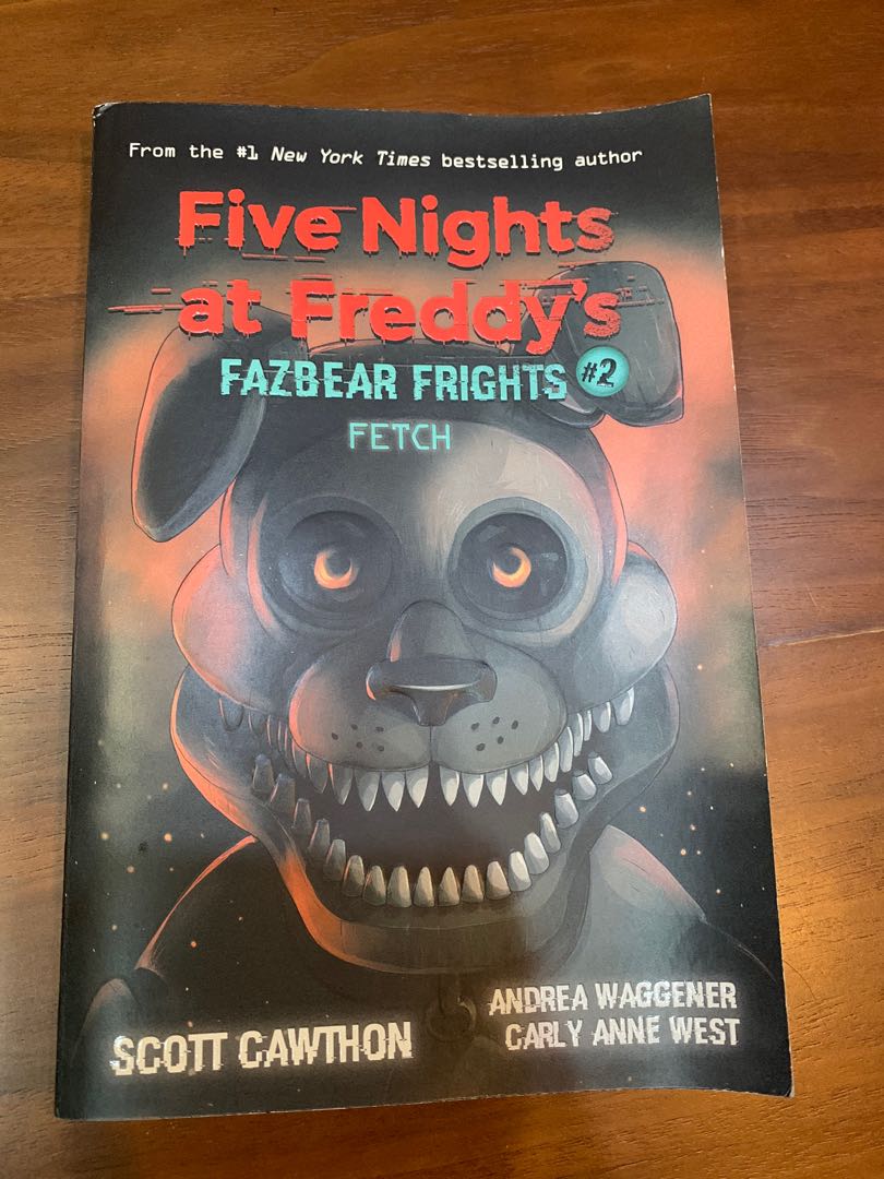 Five Nights At Freddy S Book Books Stationery Fiction On Carousell