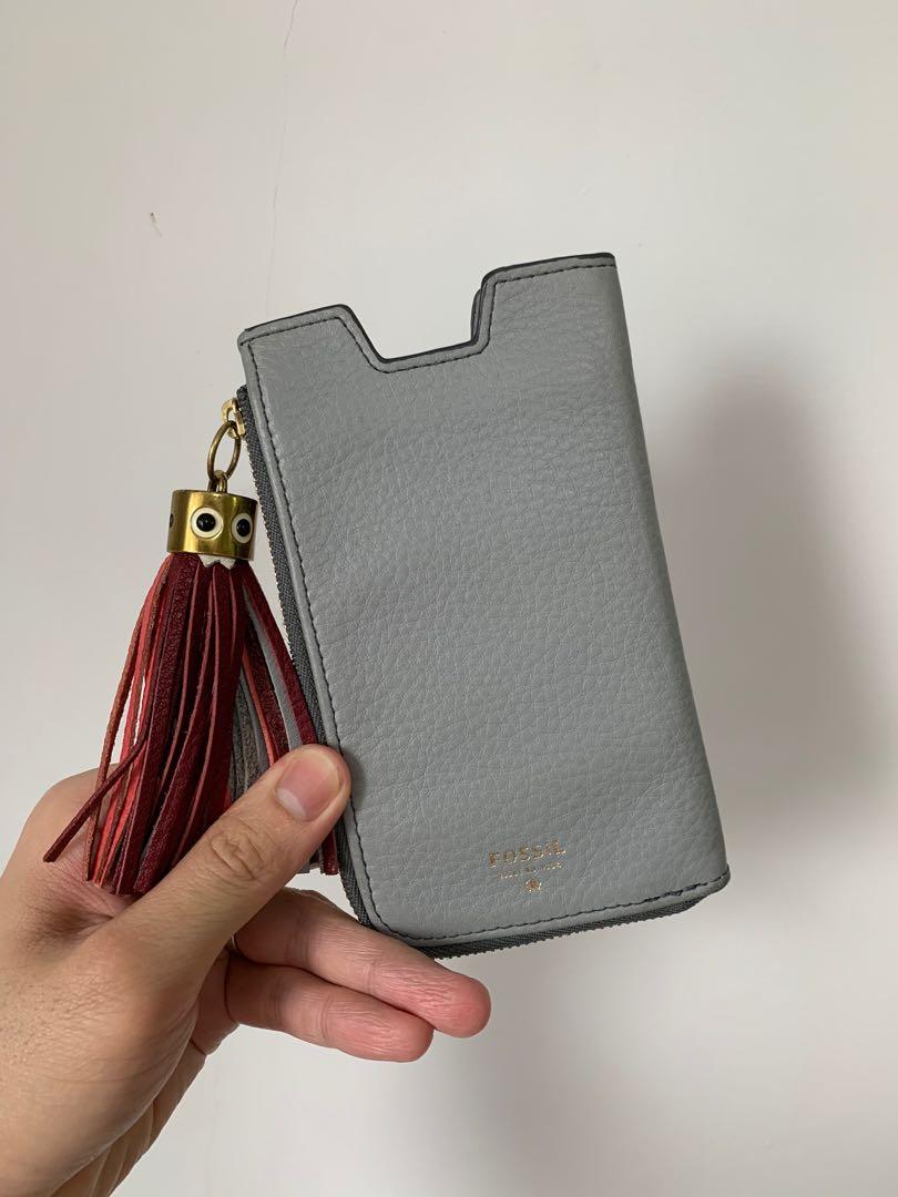 Wallet purse phone case top