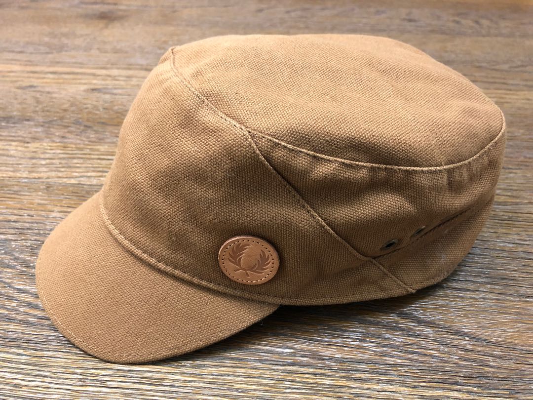 Fred Perry Military Cap Camel, Men's 