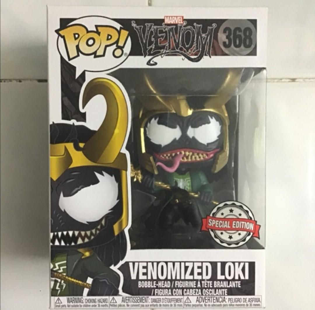 venomized loki funko pop