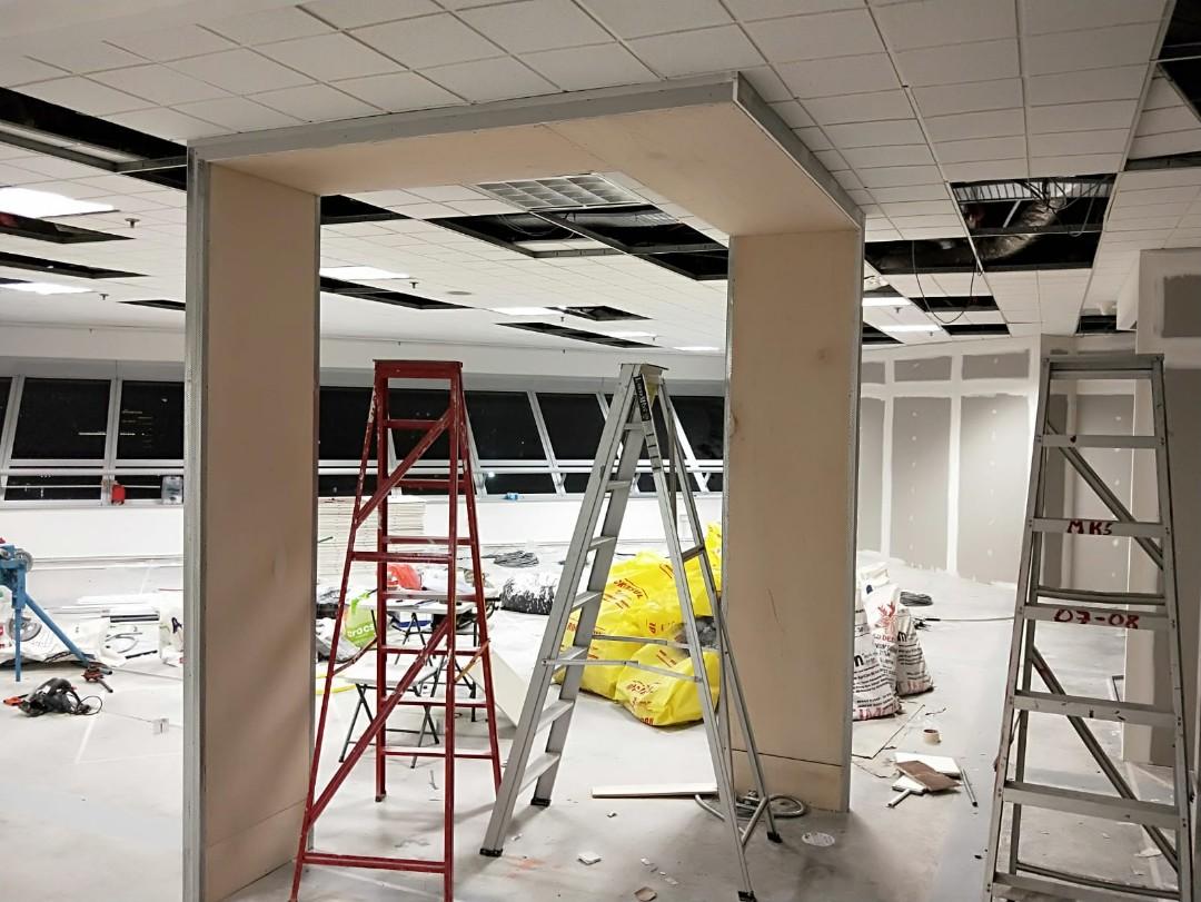 General partition and ceiling work, Furniture & Home Living, Lighting &  Fans, Lighting on Carousell