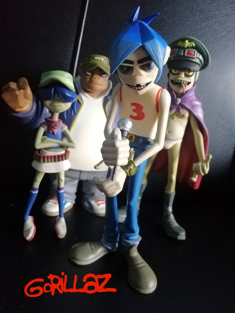 gorillaz action figures