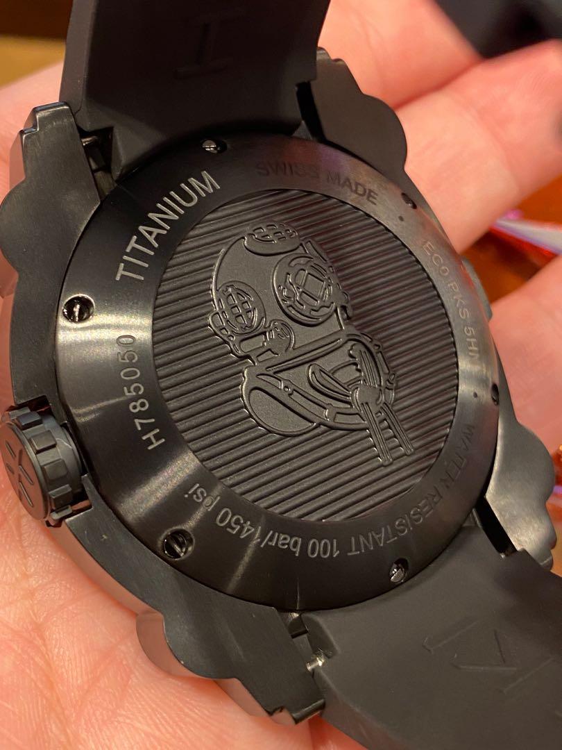 Hamilton below on sale zero titanium