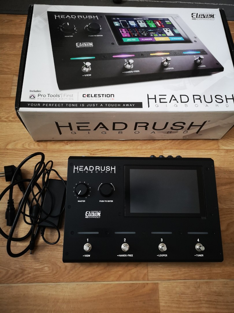 Headrush Gigboard with Choptones packs, Hobbies & Toys, Music & Media