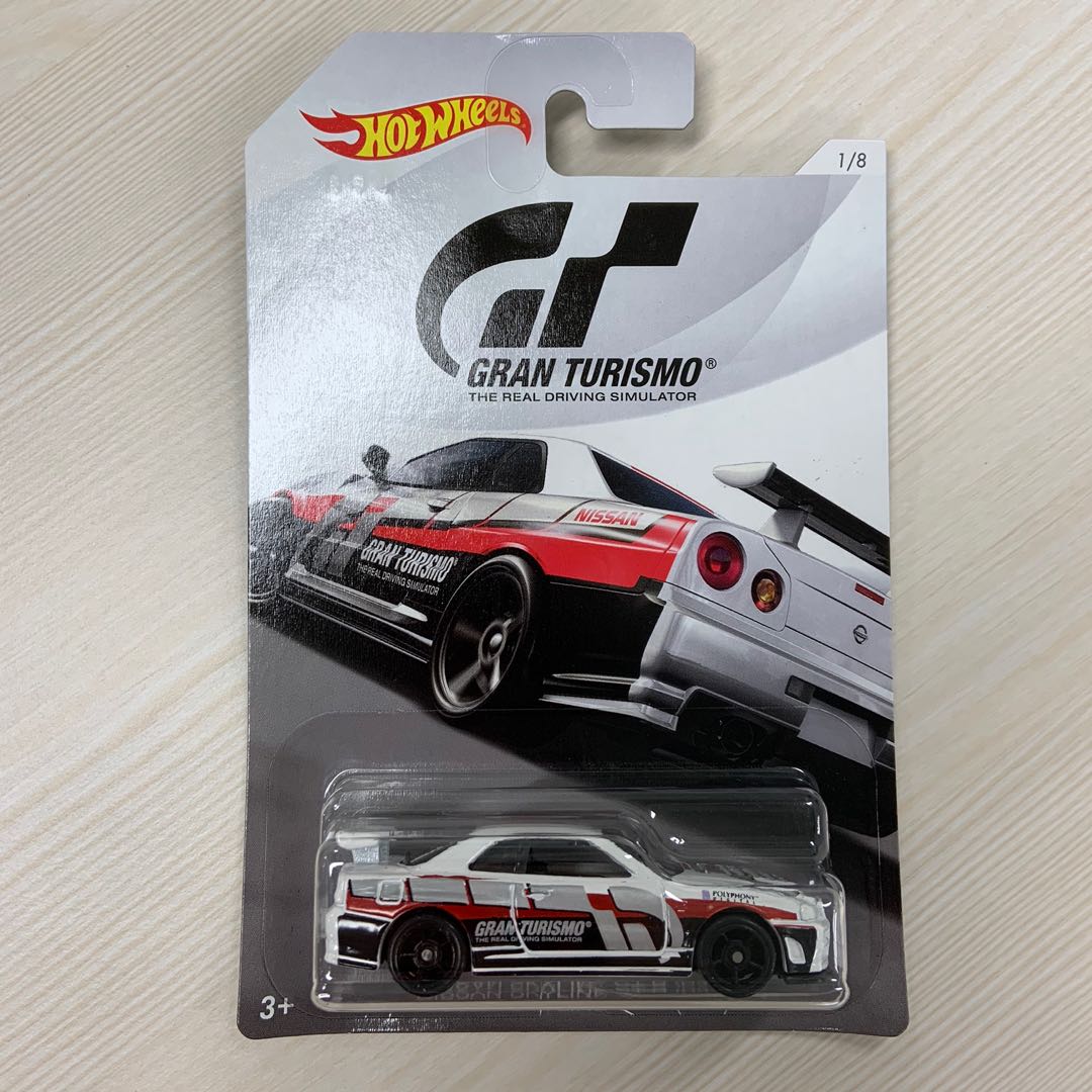 MISB Hot Wheels GT Gran Turismo Nissan Skyline GTR R34 Chase Car ...